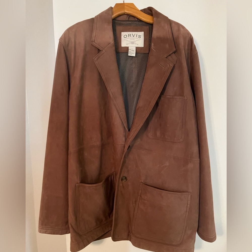 Orvis Bandera Large Leather Jacket